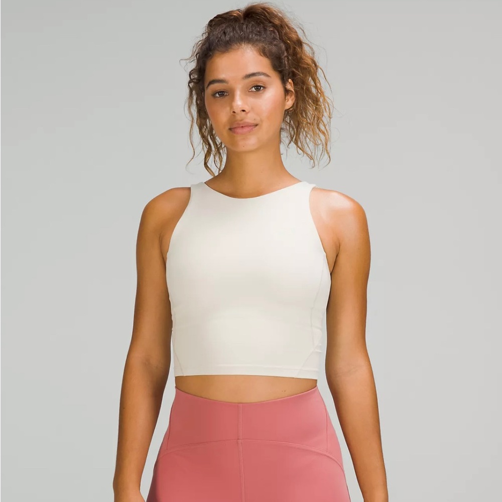 Lululemon Align High Neck Tank - Bone Sz 8